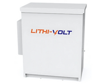 Load image into Gallery viewer, Lithi-Volt Self-Contained BESS 57.6KWH 12KW LiFePO4 Solar Battery System for Outside Installation