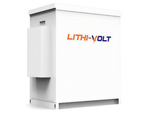 Load image into Gallery viewer, Lithi-Volt Self-Contained BESS 57.6KWH 12KW LiFePO4 Solar Battery System for Outside Installation