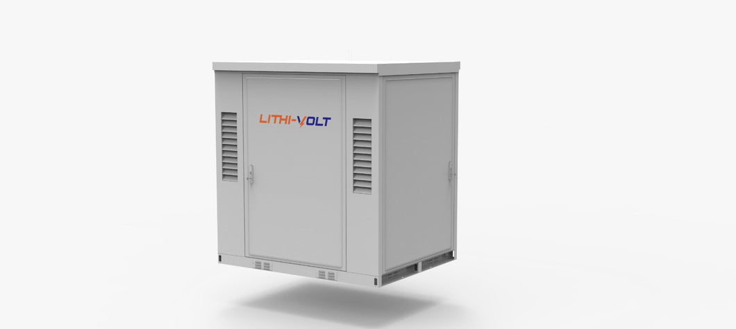 Lithi-Volt Self-Contained BESS 144KWH 36kw LiFePO4 Solar Battery System for Outside Installation