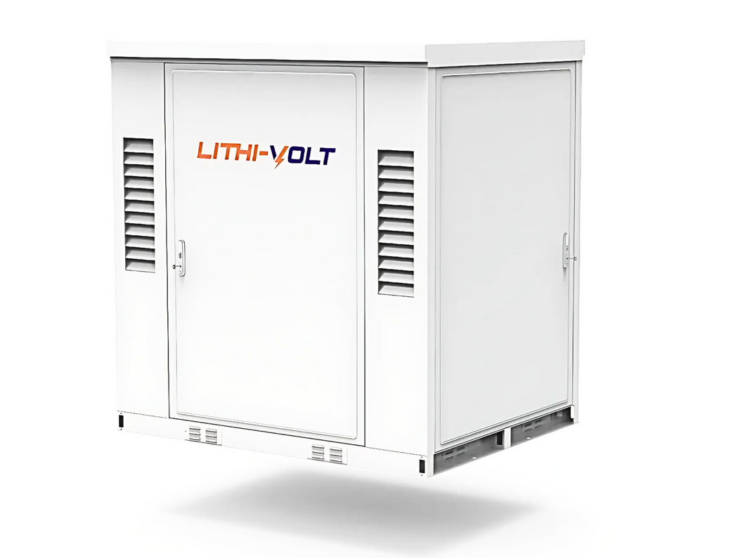 Lithi-Volt Self-Contained BESS 144KWH 36kw LiFePO4 Solar Battery System for Outside Installation